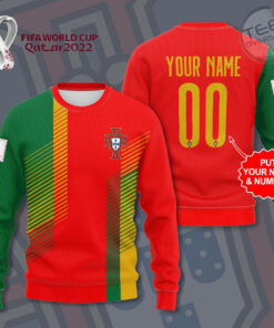 Portugal Football Team 3D sweatshirt