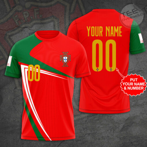 Portugal World Cup 2022 3D T shirt
