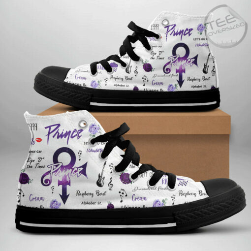 Prince High Top Canvas Shoe OVS26723S1 Design 2