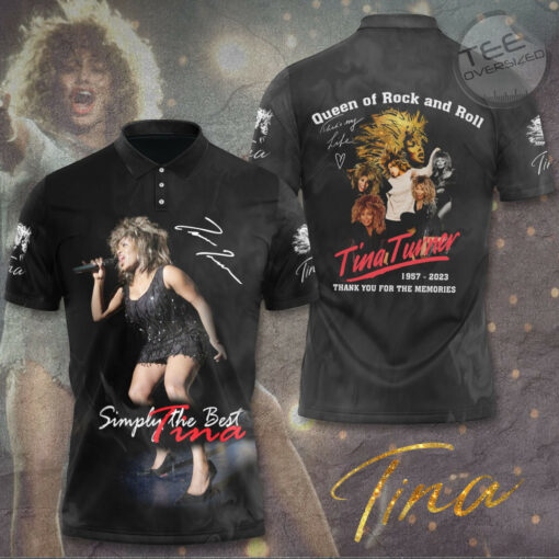 Queen Of Rock And Roll Tina Turner polo OVS10823S1