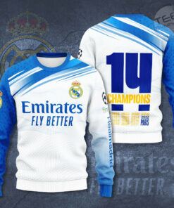 Real Madrid 2022 3D sweatshirt