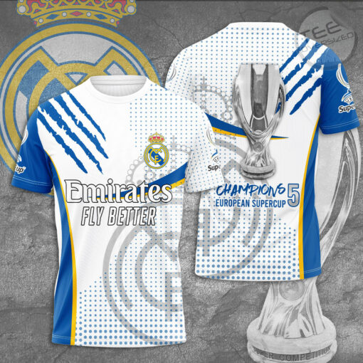 Real Madrid 3D T shirt