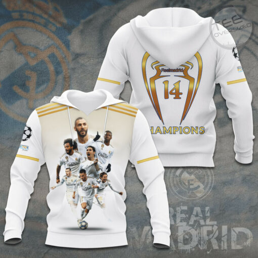 Real Madrid 3D apparel hoodie