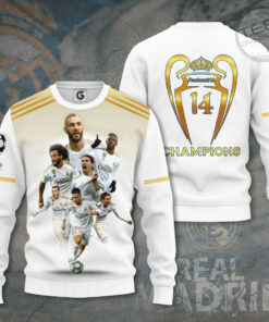 Real Madrid 3D apparel sweatshirt