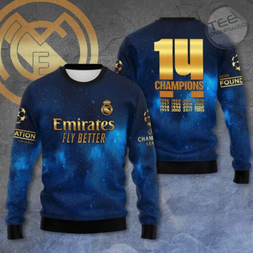 Real Madrid FC 3D sweatshirt