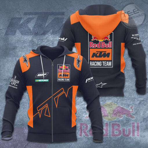 Red Bull KTM Zip up hoodie