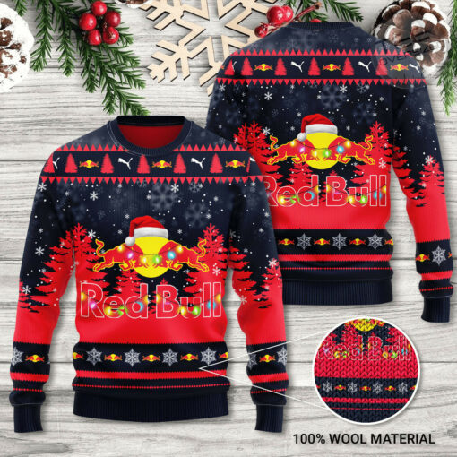 Red Bull Racing Christmas 3D Sweater