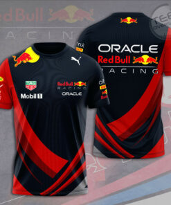 Red Bull Racing T shirt Red Black