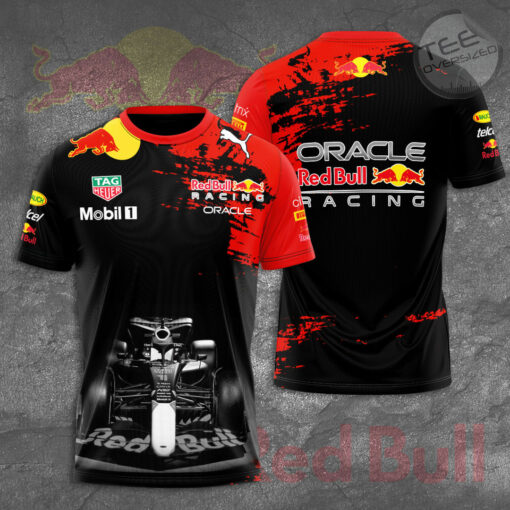 Red Bull Racing T shirt black red 1