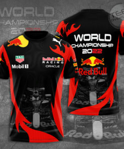 Red Bull Racing T shirt black red