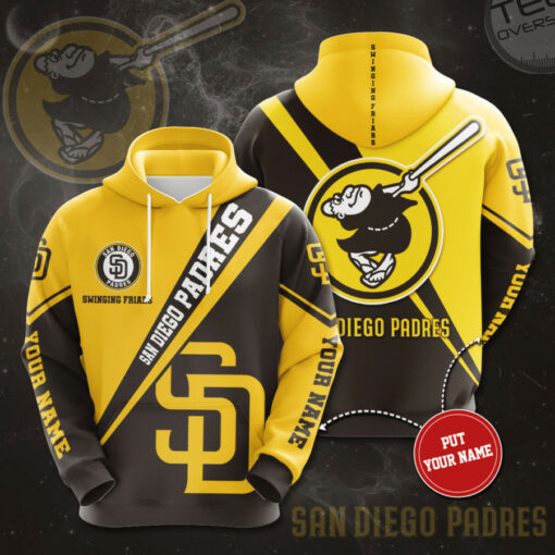San Diego Padres 3D Hoodie 01