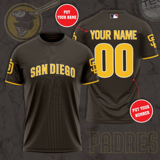 San Diego Padres 3D T shirt 01