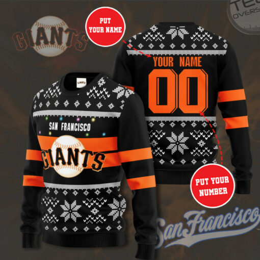 San Francisco Giants 3D Sweatshirt 01