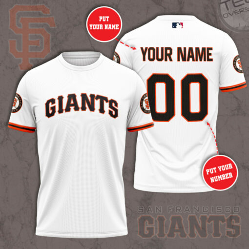 San Francisco Giants 3D T shirt 02