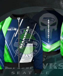 Seattle Seahawks 3D Bomber Jacket 03
