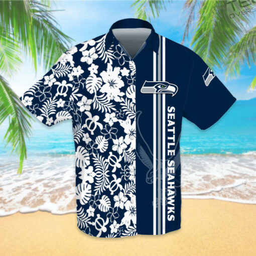Seattle Seahawks 3D Hawaiian Shirt