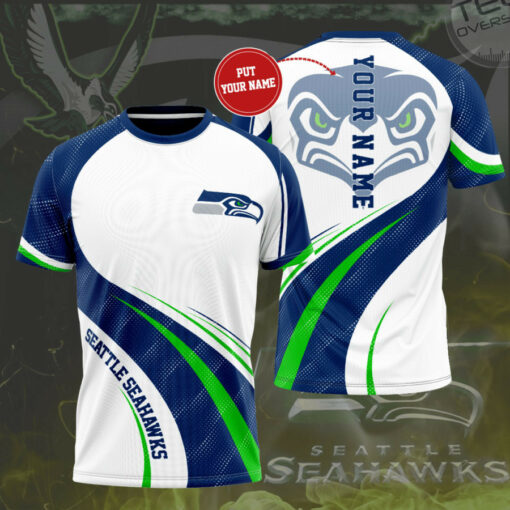 Seattle Seahawks 3D T shirt 01