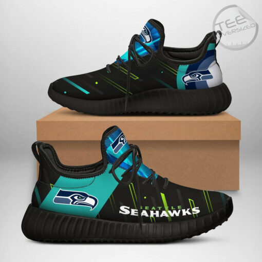 Seattle Seahawks Custom Sneakers 08