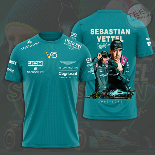 Sebastian Vettel 3D T shirt 02