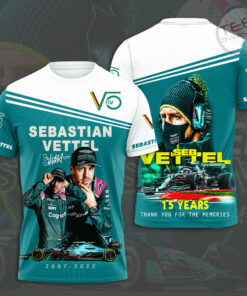 Sebastian Vettel 3D T shirt 03