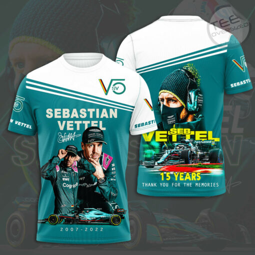 Sebastian Vettel 3D T shirt 03