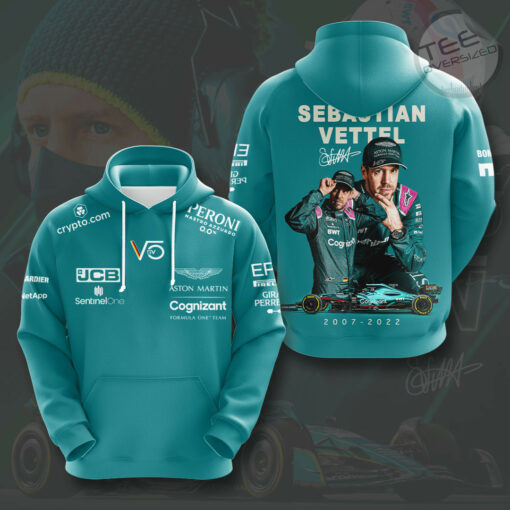 Sebastian Vettel 3D hoodie 01