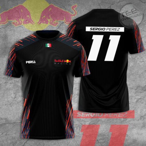 Sergio Perez 3D T shirt New 01