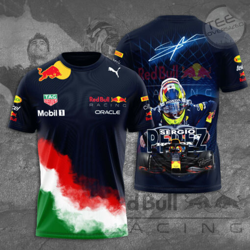 Sergio Perez F1 3D T shirt