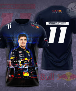 Sergio Perez Mendoza 3D T shirt