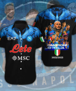 Ssc Napoli short sleeve dress shirts OVS17723S4