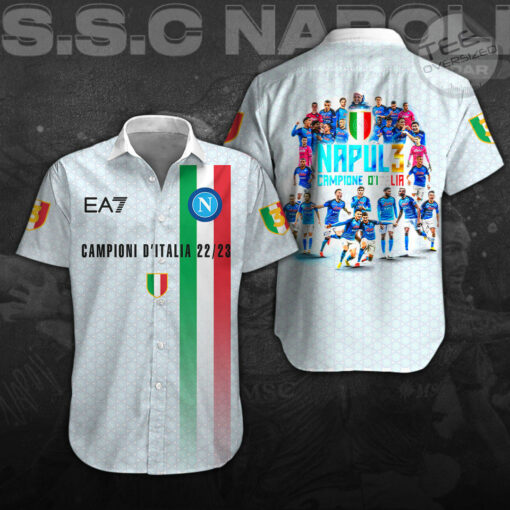 Ssc Napoli short sleeve dress shirts OVS20723S4