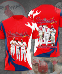 St. Louis Cardinals 3D T shirt