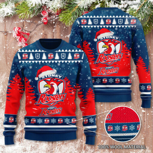 Sydney Roosters 3D Sweater 2022
