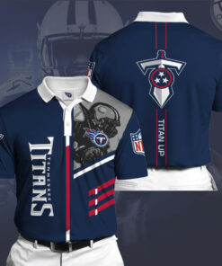 Tennessee Titans 3D Polo 01