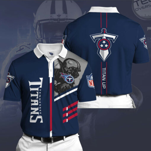 Tennessee Titans 3D Polo 01