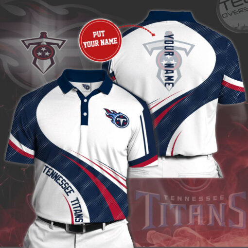 Tennessee Titans 3D Polo 02