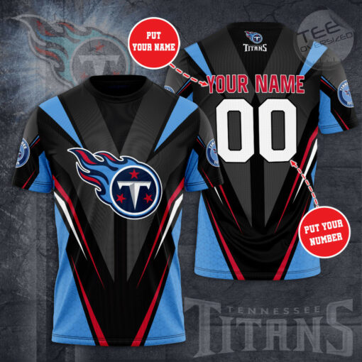 Tennessee Titans 3D T shirt 02