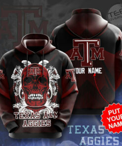 Texas AM Aggies 3D Hoodie 01