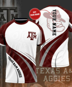 Texas AM Aggies 3D T shirt 01
