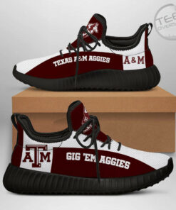 Texas AM Aggies Yeezy Shoes 01