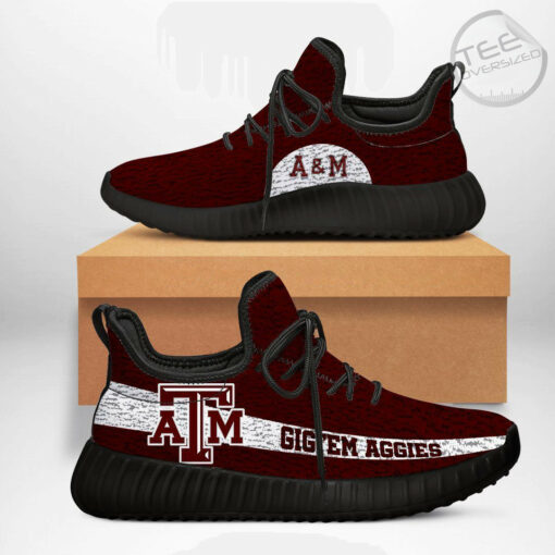 Texas AM Aggies Yeezy Shoes 02
