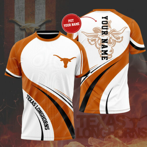 Texas Longhorns 3D T shirt 01