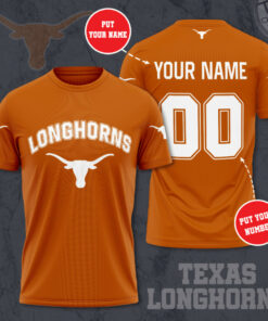 Texas Longhorns 3D T shirt 02