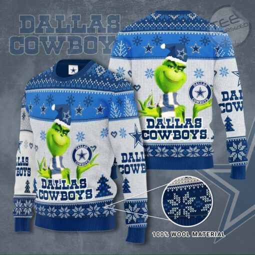 The 15 best selling Dallas Cowboys 3D sweater 013