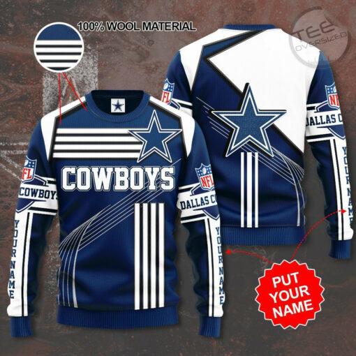 The 15 best selling Dallas Cowboys 3D sweater 02