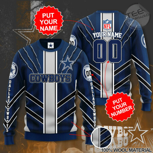 The 15 best selling Dallas Cowboys 3D sweater 03
