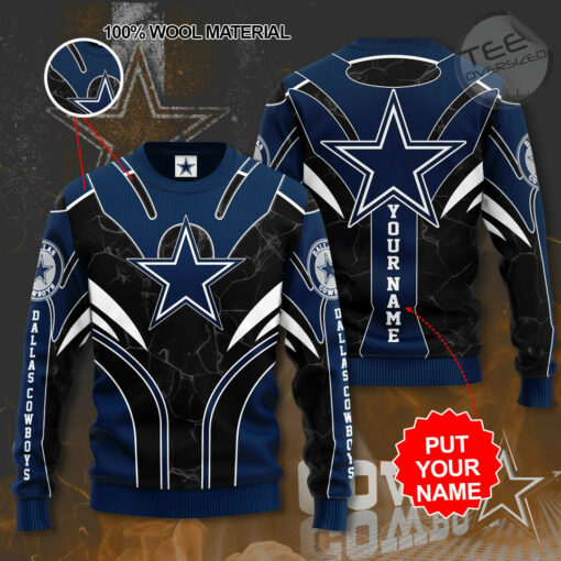 The 15 best selling Dallas Cowboys 3D sweater 04