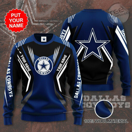 The 15 best selling Dallas Cowboys 3D sweater 09