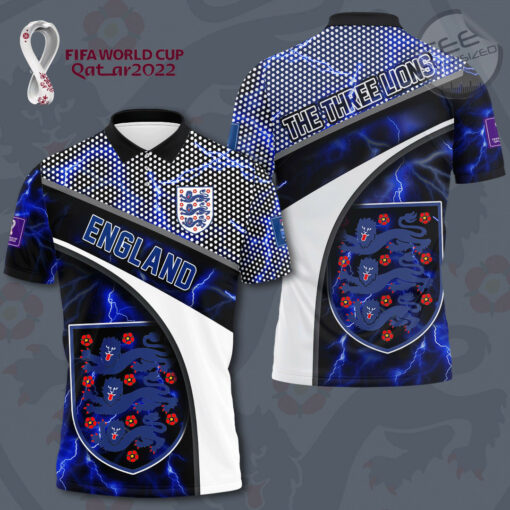 The Three Lions 3D polo