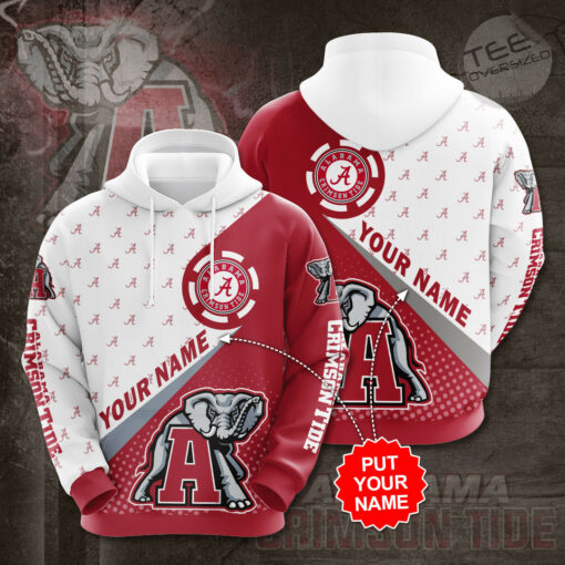 The best Alabama Crimson Tide 3D hoodie 09